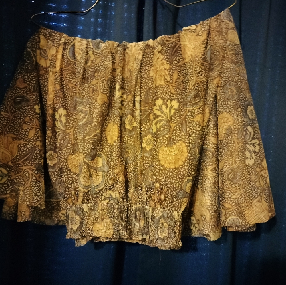 Pasley Print Skirt. NWOT - Picture 2 of 7